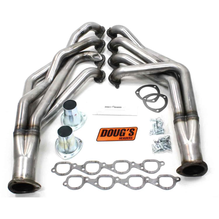 Uncoated/Raw Headers 1955-1957 Big Block Chevy 572 2-1/8" Tube Diameter
