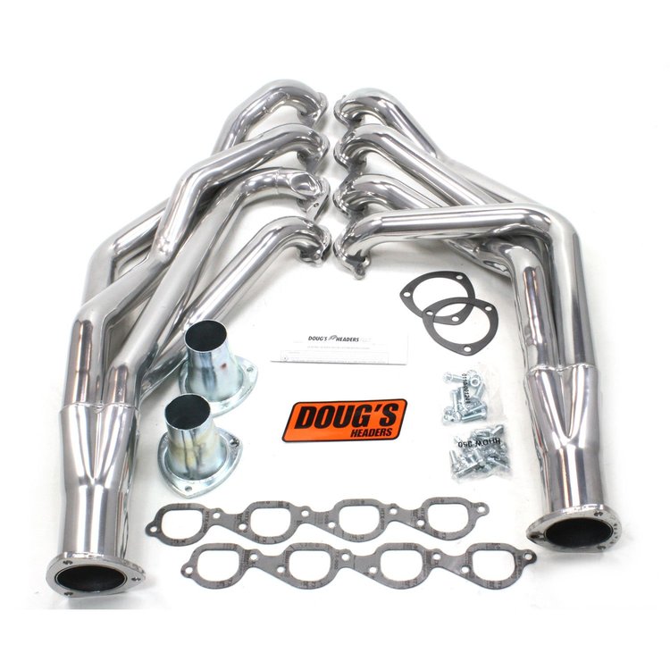 Metallic Ceramic Coated Headers 1955-1957 Big Block Chevy 572 2-1/8" Tube Diameter