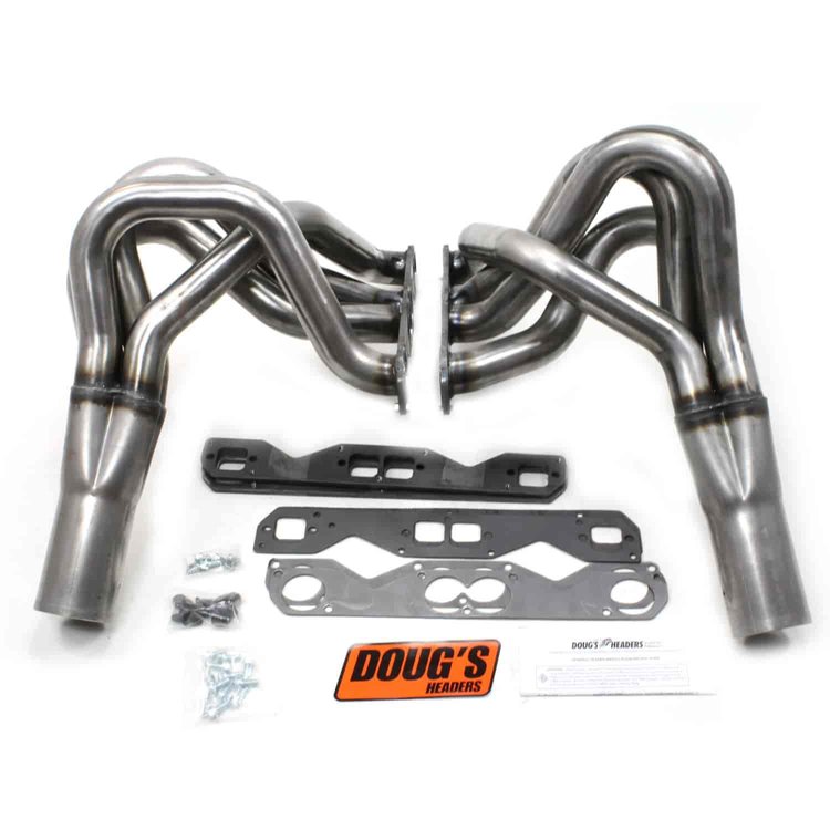 Uncoated/Raw Headers Small Block Chevy II Nova (X-Body)