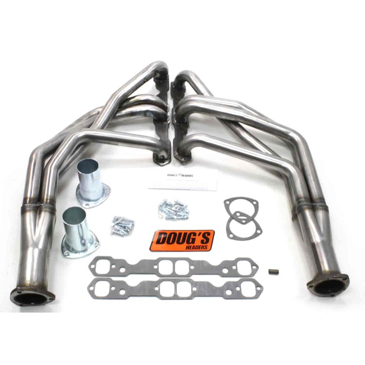 Uncoated/Raw Headers 1967-1969 Small Block Chevy 265-400 1-3/4" Tube Diameter