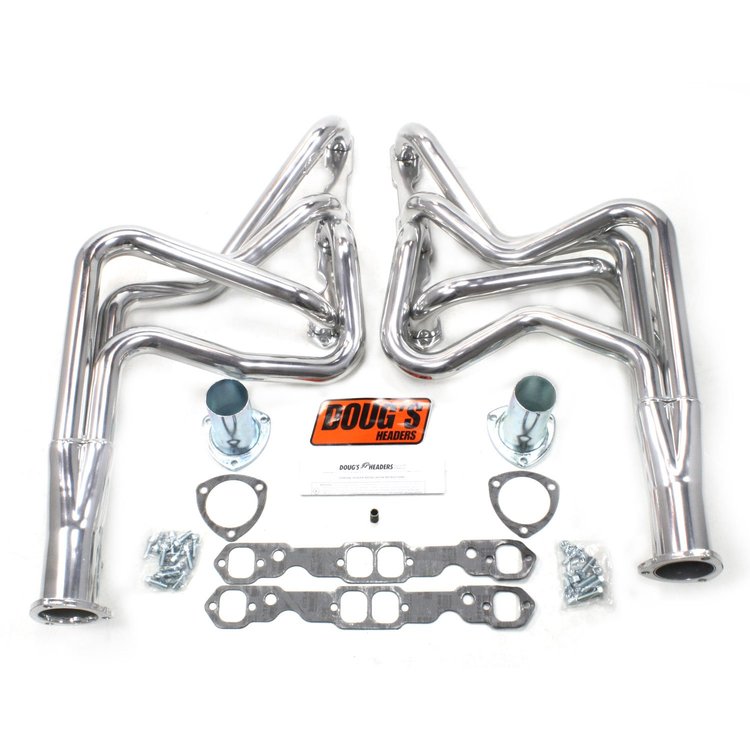 Metallic Ceramic Coated Headers 1964-1975 Small Block Chevy 265-400 1-3/4" Tube Diameter