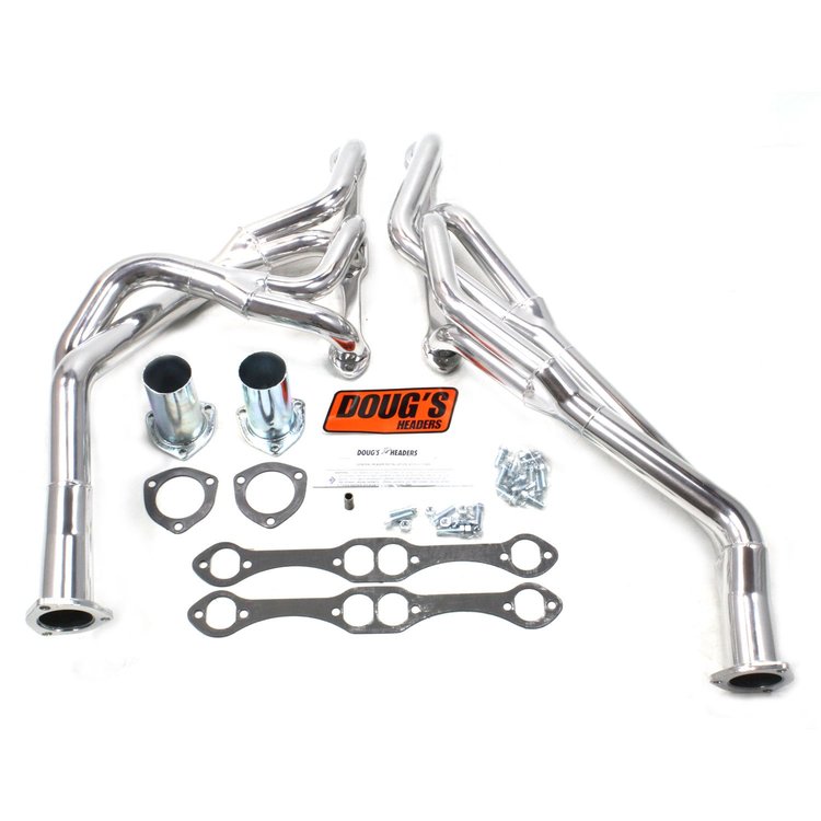 Metallic Ceramic Coated Headers 1964-1967 Small Block Chevy 265-400 1-5/8" -2" Tube Diameter