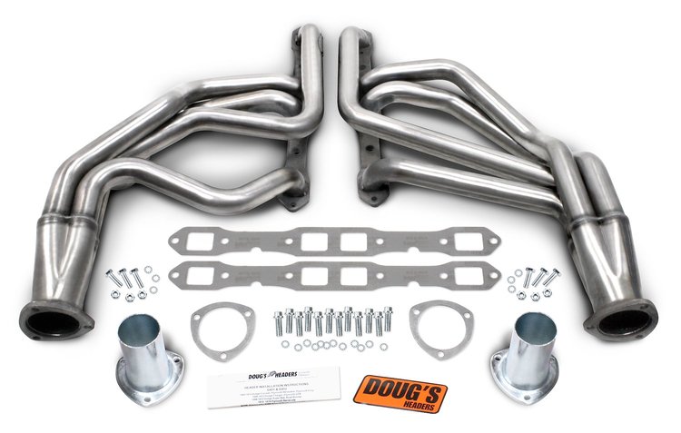 D451-SS Stainless Steel Long-Tube Headers, 1962-1974 Dodge/Plymouth 383-400, 1-3/4 in. Tube Diameter