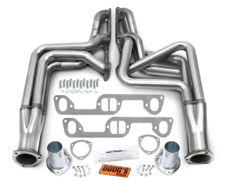 D570-SS Stainless Steel Long-Tube Headers, 1970-1981 Pontiac 326-455, 1-3/4 in. Tube Diameter