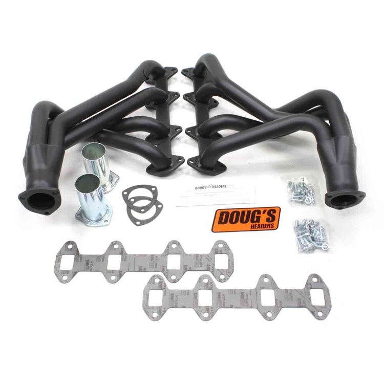 Black Hi-Temp Coated Headers 1965-1976 Ford 352-390 2WD