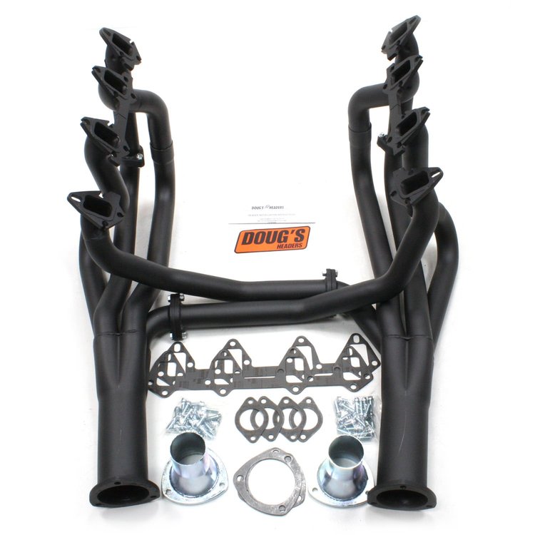 Black Hi-Temp Coated Headers 1966-1970 Ford/Mercury 390-428