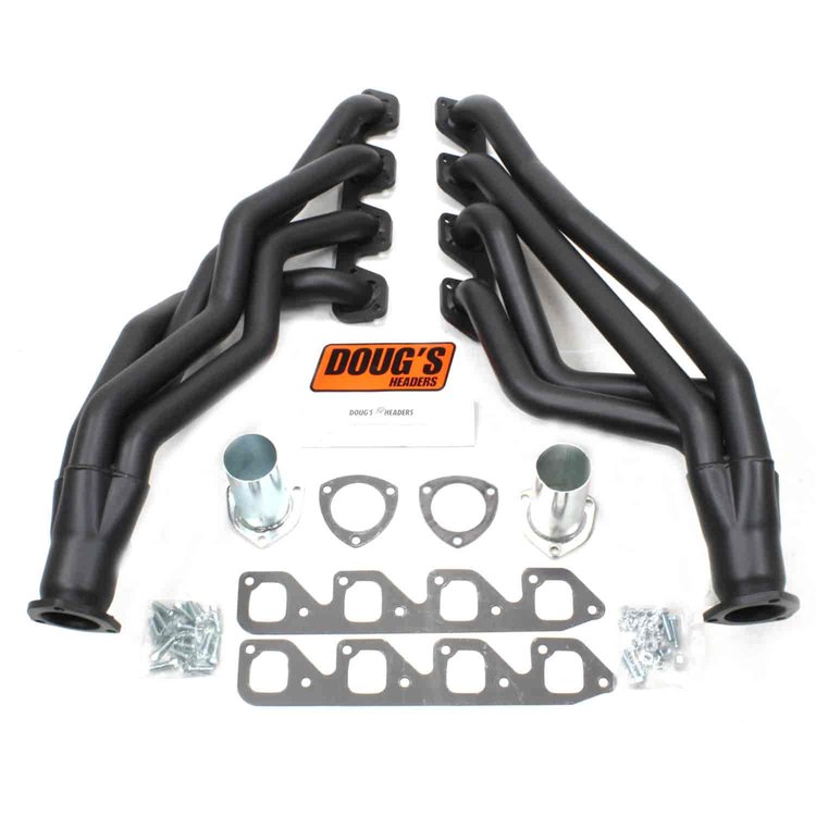 Black Hi-Temp Coated Headers 1967-1971 Ford/Mercury 351C