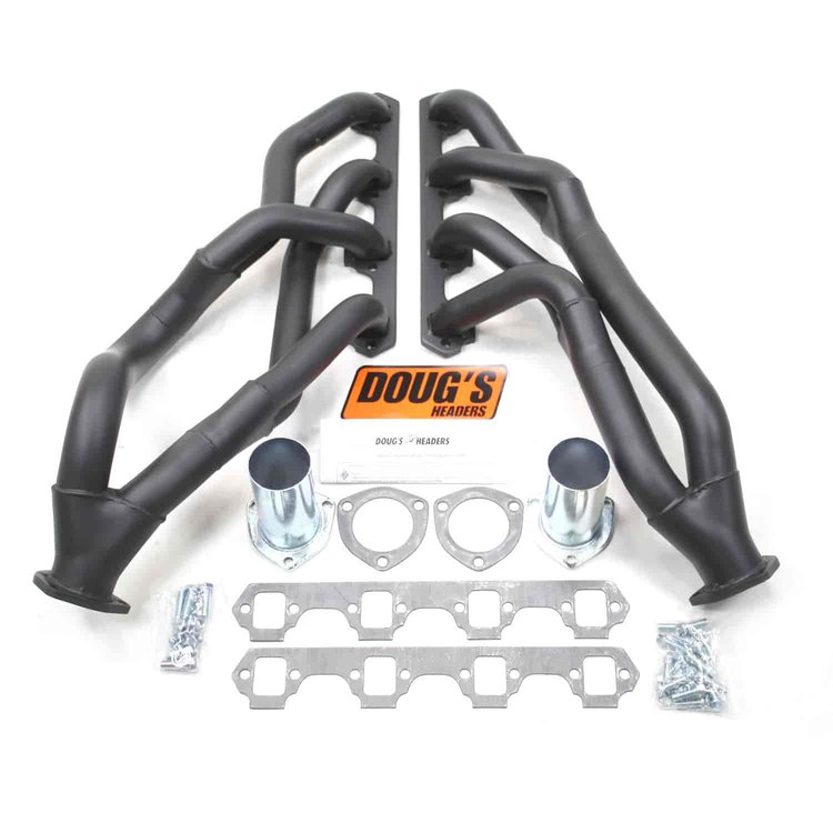 Black Hi-Temp Coated Headers 1964-1970 Ford 260-302