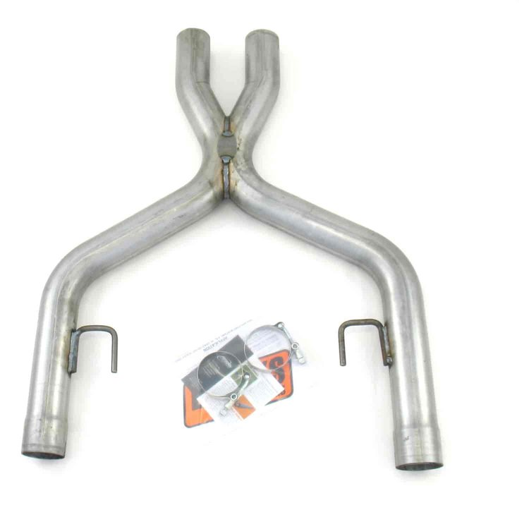 Aluminized X-Pipe Kit 2005-10 Mustang 4.6L 3V