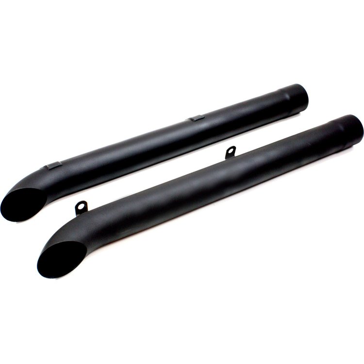 Side tubes Black Painted