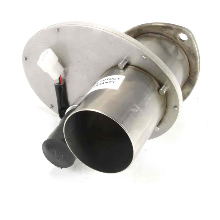 Electric Exhaust Cutout 3" Tube Diameter
