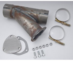 Y-Pipe Exhaust Cut-Out 3"