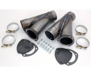 Y-Pipe Exhaust Cut-Outs 3.5"