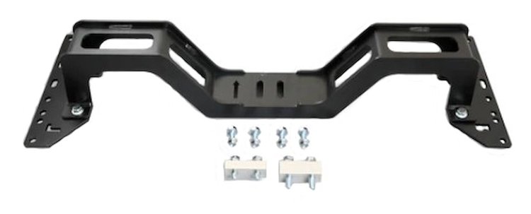 LS/LT Engine Swap Transmission Crossmember for 1963-1972 GM C10 2WD Trucks [Black]