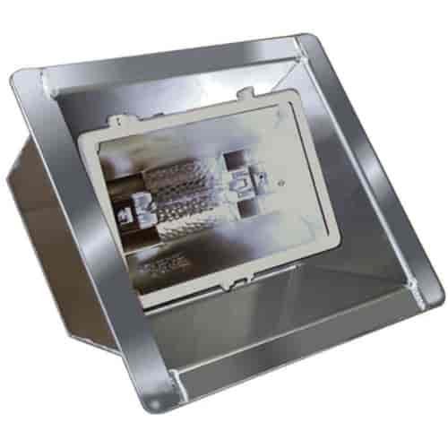 Recessed Trailer Light Bucket with light