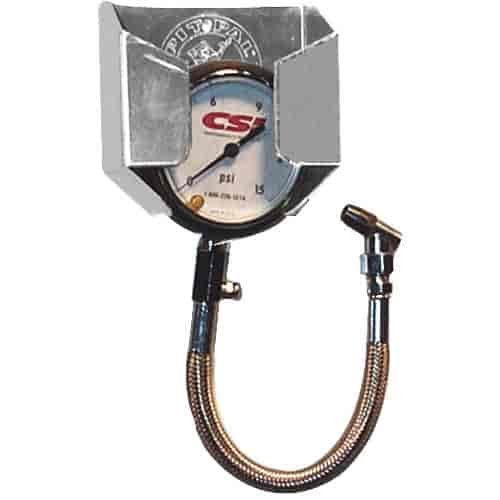 Tire Gauge Holder Fits up to 3-3/4" Diameter Gauge