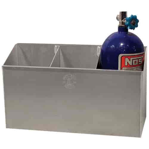 3-Bay Nitrous Bottle Rack 22.25" W x 13" H x 7.25" D