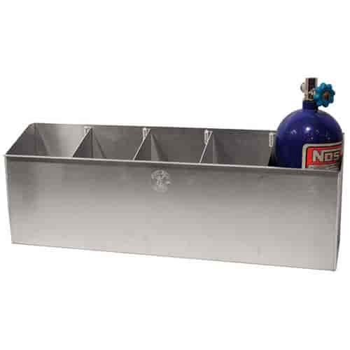 5-Bay Nitrous Bottle Rack 37.125" W x 13" H x 7.25" D