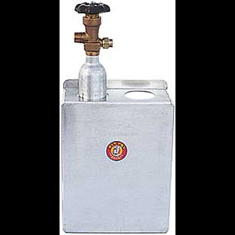 2-Bay CO2 Bottle Rack 8" x 10" x 3.5"