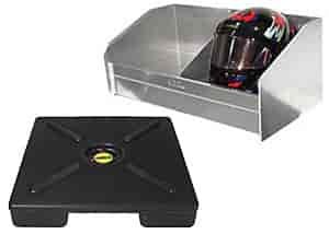 Double Bay Helmet/Uniform Shelf Dim: 28.25" x 15" x 12"
