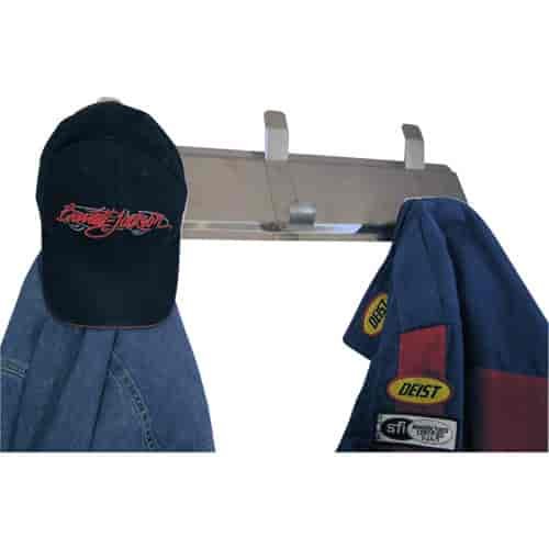 3-Hook Rack 25" L x 7.5" H x 2.5" D