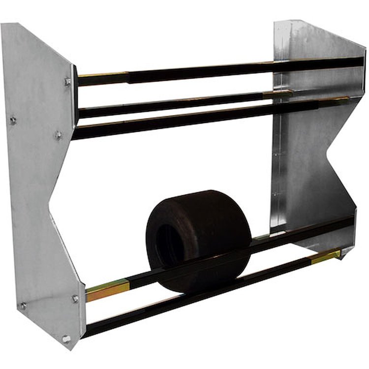 2-Tier Kart Tire Rack