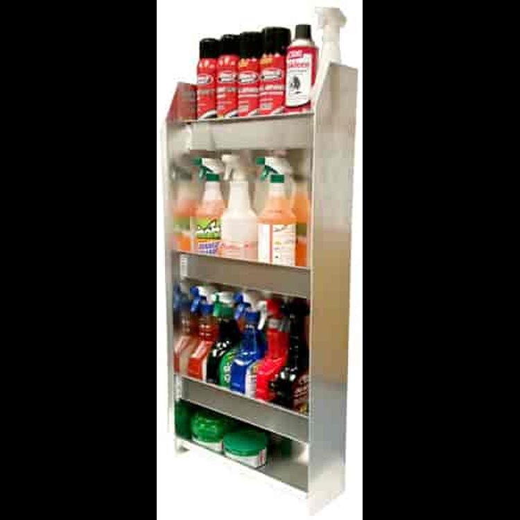 4-Tier Detailer's Cabinet 16.500 in. W x 36 in. H x 6.250 in. D