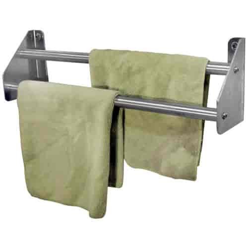 DUAL BAR TOWL RACK