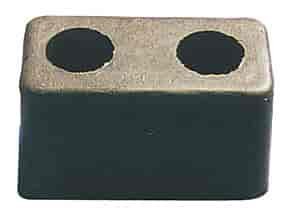 Trailer Door Bumper 6" W x 3-1/4" H x 2-7/8" D