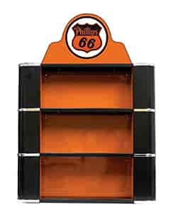33in Black/Orange Cabinet
