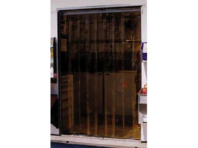 Amber Vinyl Strip Door 3" x 7"