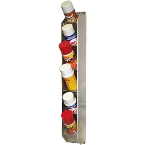 6 Bin Vertical Storage Rack