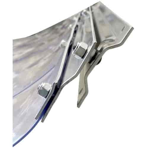 Clear Vinyl Strip Door 5" x 7"