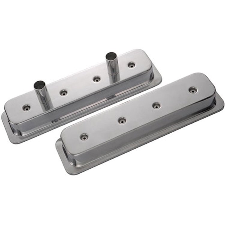 Circle Track Valve Covers Chevy Small Block w/1987-Later Heads