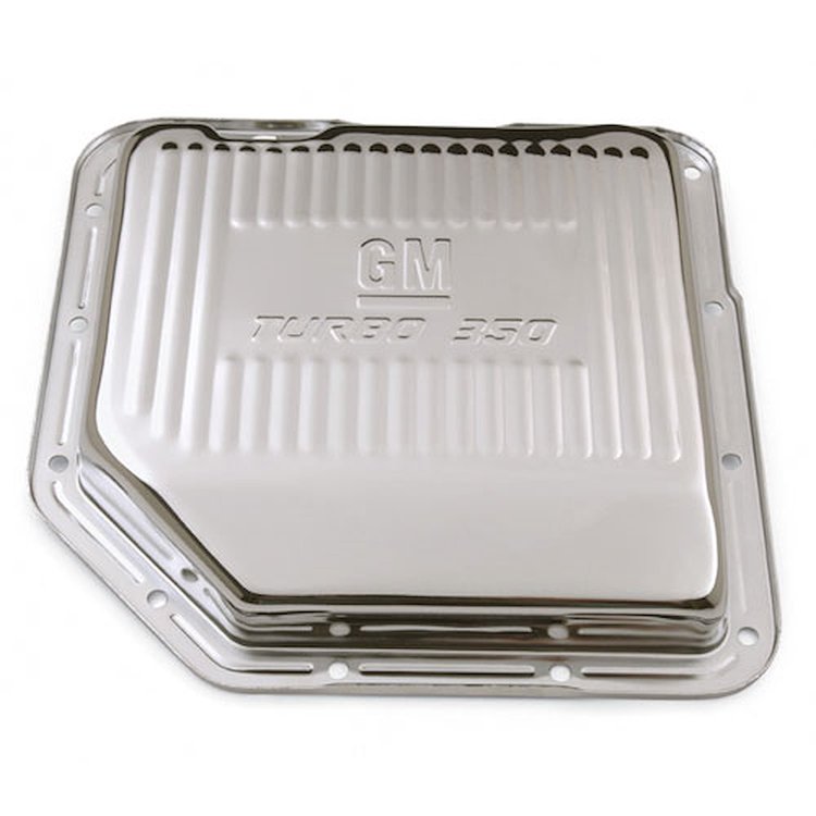 Chrome Transmission Oil Pan Turbo 350