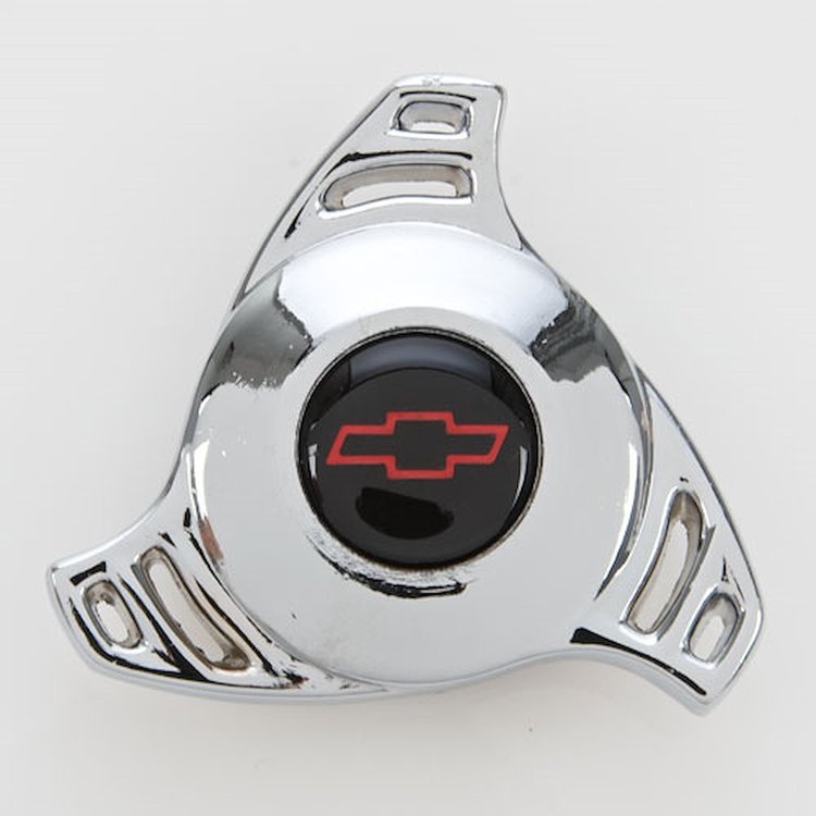 Chevrolet Bowtie "Hi-Tech" Air Cleaner Wing Nut Large 2.325" Diameter