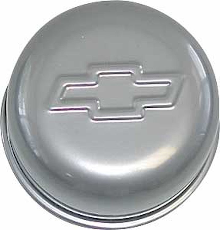 Push-In Style Breather Cap Metallic Gray