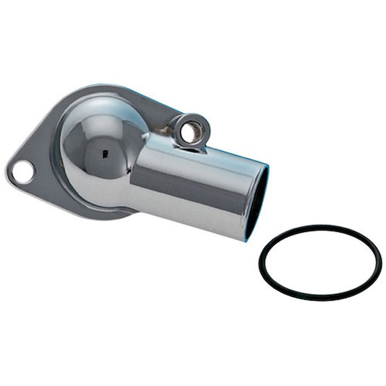 Chrome Thermostat Housing for 1966-1975 Small Block Chevy