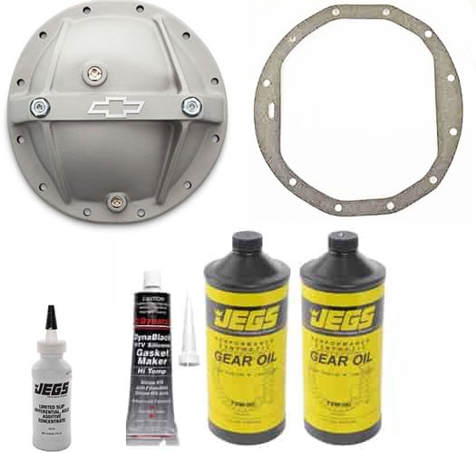 Chevrolet Performance Bowtie Differential Cover Kit [Cast Gray Crinkle Finish]