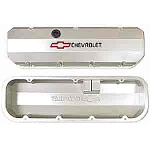Super-Light Fabricated Aluminum Valve Covers Big Block Chevy