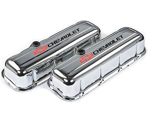 1965-Up Big Block Chevy Tall Valve Cover in Chrome Finish