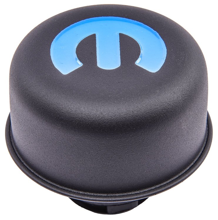 Push-In Air Breather Cap 3 in. Diameter Black Crinkle Finish