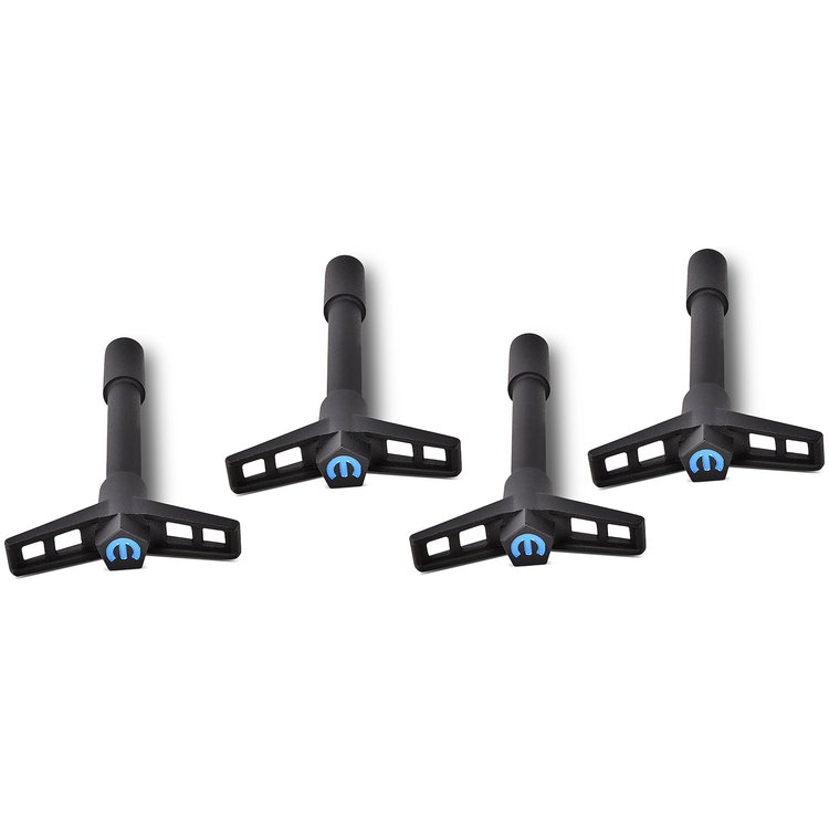 Black Wing Nuts for Chrysler Small Block and Big Block