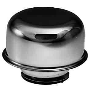 Chrome Valve Cover Air Breather Cap Twist On