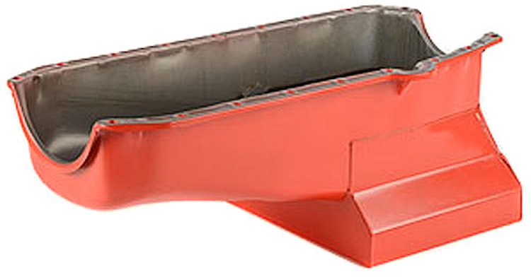 Low Profile Oil Pan for 1958-1979 Small Block Chevy with Driver Side Dipstick