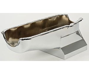 Low Profile Oil Pan for 1958-1979 Small Block Chevy with Driver Side Dipstick