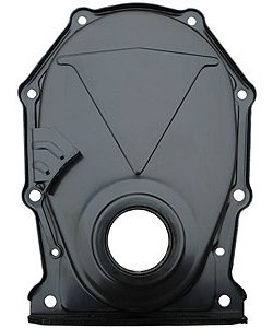 Black Timing Chain Cover for Big Block Chrysler/Mopar 383-440 & Hemi