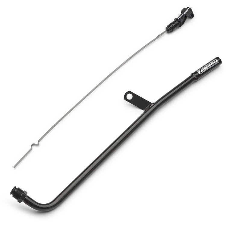 66195 Locking Transmission Dipstick for Ford C4 Pan-Fill Transmission [Black]
