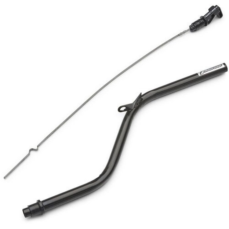 66196 Locking Transmission Dipstick Kit for Ford C4 Case Fill [Black]