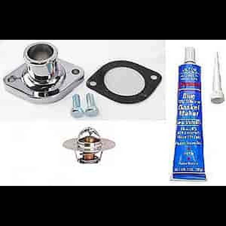 Mopar Water Neck Kit Fits Mopar Slant 6 & V8"s 1959-78 with 195 Degree Thermostat
